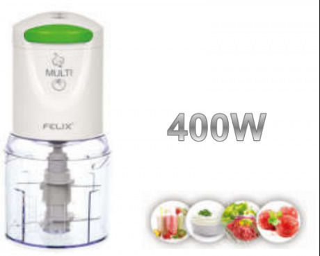 Felix Πολυκόπτης Multi 400W με Δοχείο 500ml Λευκός