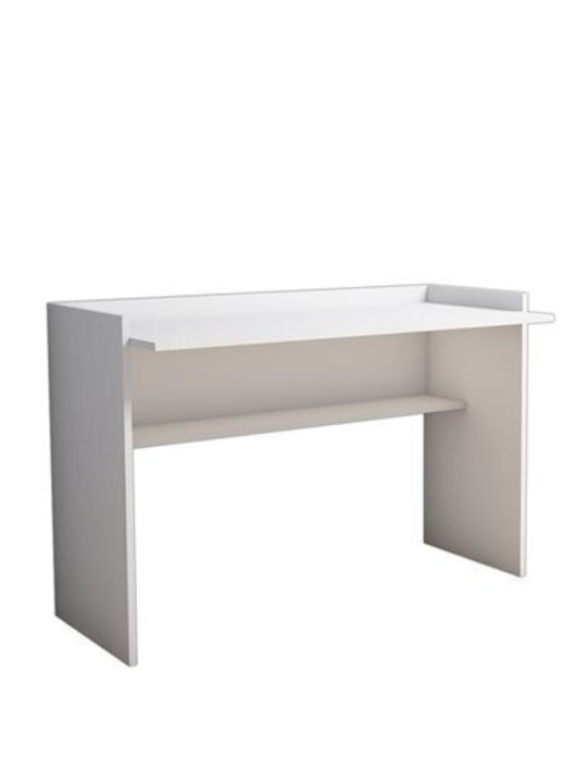 Γραφείο White Ξύλινο Λευκό 118x58x80εκ.