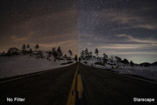 Hoya Starscape Filter Light Pollution 58mm for Camera Lenses