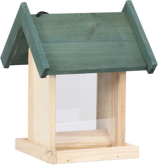 vidaXL Feeder Birds from Fir Wood 4pcs 47233