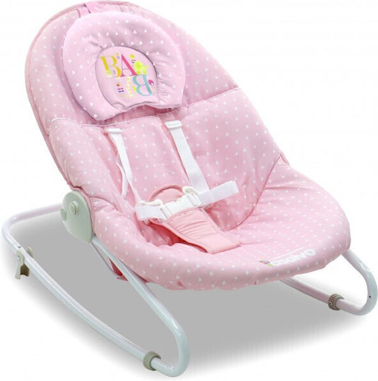 Asalvo Electric Relax pentru Bebeluși Leagăn cu Muzică Roz pentru Copil până la 9kg