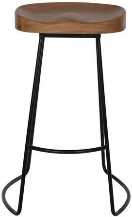 Табуретка Бар Дърво Черно 45x36x71бр