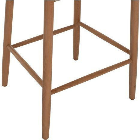Hocker Bar Hölzernes Brave Beige 44x46x65cm