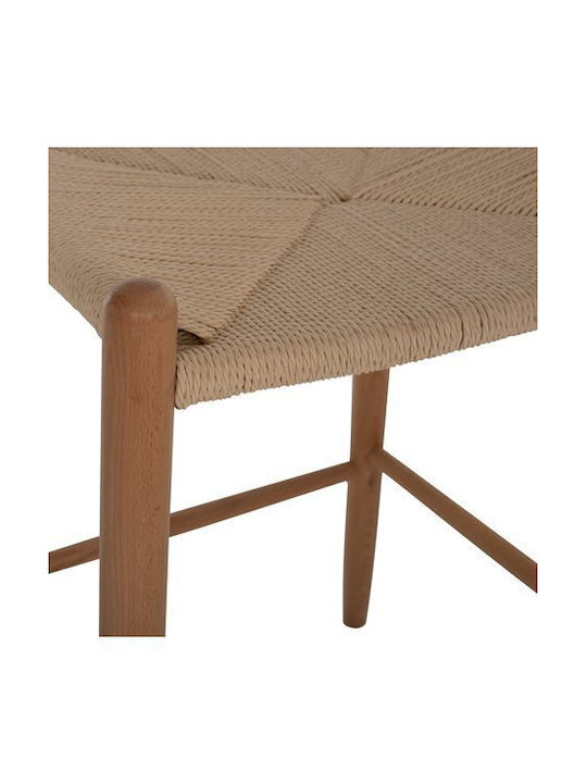 Stool Bar Wooden Brave Beige 44x46x65cm