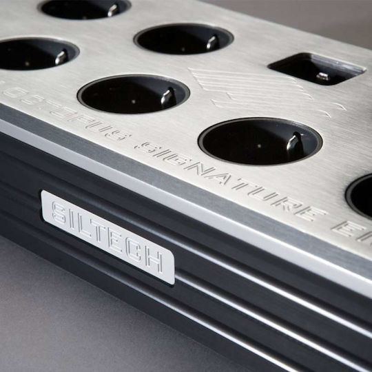 Siltech Octopus Signature Eight Πολύπριζο Ασημί