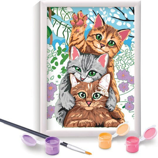 AS Ζωγραφική Paint & Frame Funny Kitties για Παιδιά 9+ Ετών