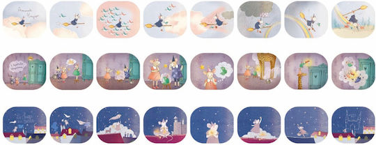 Moulin Roty Story Flashlight More Adventures of Sissi, Lala, & Mimi Story Projector for 4+ years old Years Old