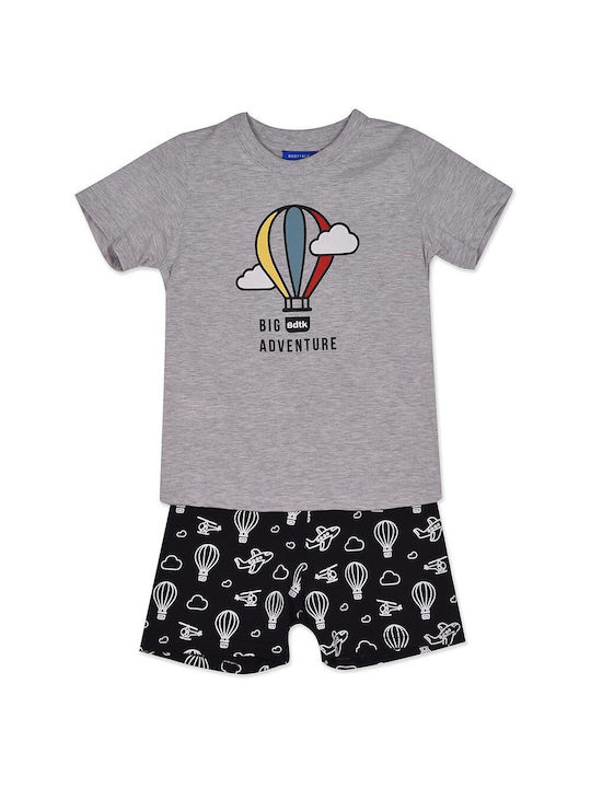 BodyTalk Kinder Set mit Shorts Sommer 2Stück Gray