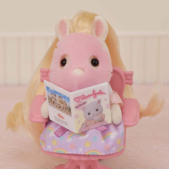 Epoch Toys Pony's Stylish Hair Salon Sylvanian Families for Ages 3 Plus