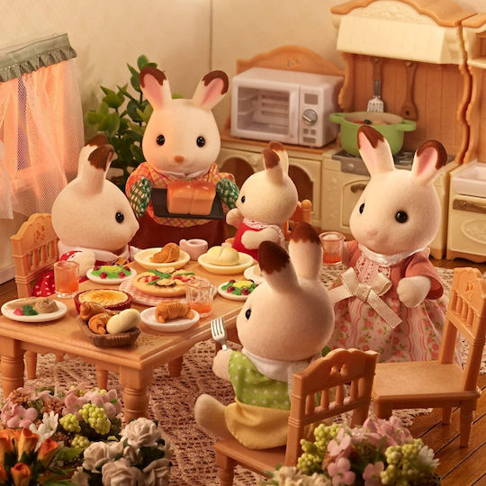 Epoch Toys Chocolate Rabbit Family Sylvanian Families για 3+ Ετών (Διάφορα Σχέδια)