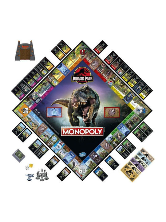 Hasbro Easter Candle Monopoly Jurassic Park for 8+ Years Hasbro