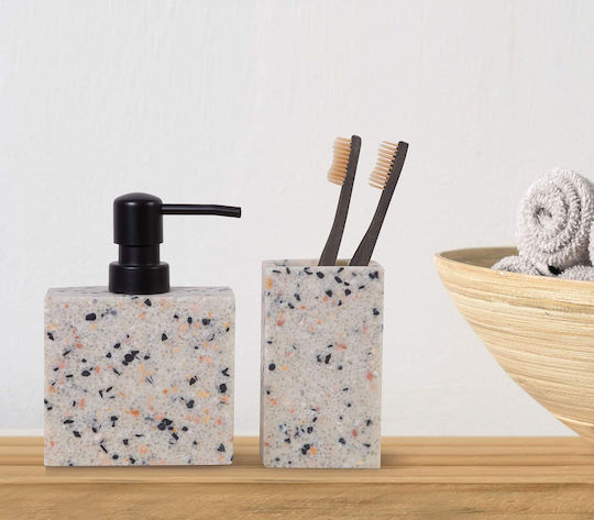 Nef-Nef Homeware Serafine Ποτηροθήκη Επιτραπέζια Κεραμική Λευκή