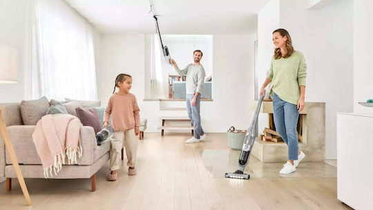 Bosch Rechargeable 2 in 1 Stick & Handheld Vacuum 21.6V Silver BCH3K2301