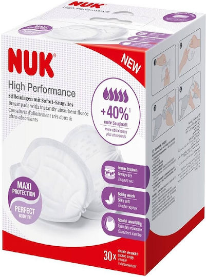 Nuk High Performance Επιθέματα Στήθους 60τμχ