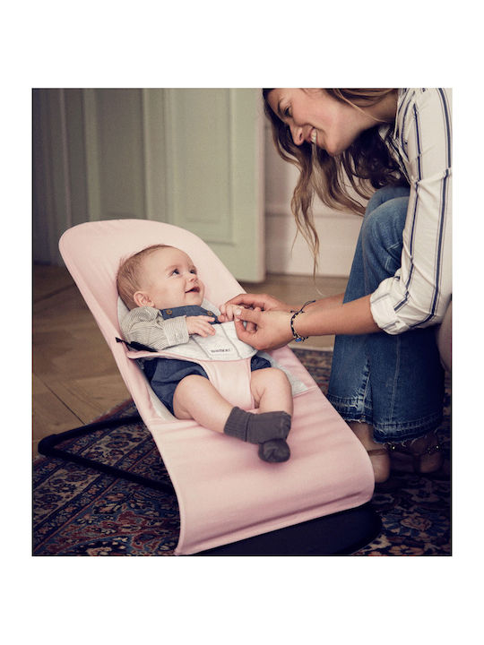 BabyBjorn Manual Baby Relax Balance Soft Light Pink & Grey for Child up to 13kg