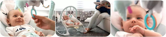 Ricokids Elektrisch Baby Relax mit Vibration Mint für Kind bis 9kg