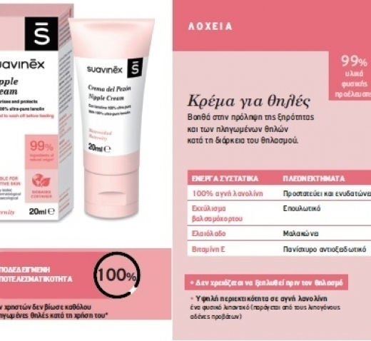 Suavinex Brustwarzensalbe 20ml 1Stück
