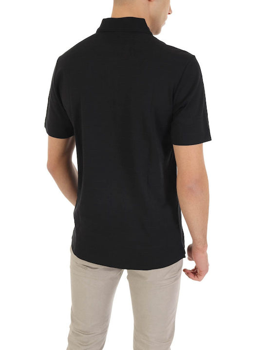 Hugo Boss Men's Short Sleeve Blouse Polo Black