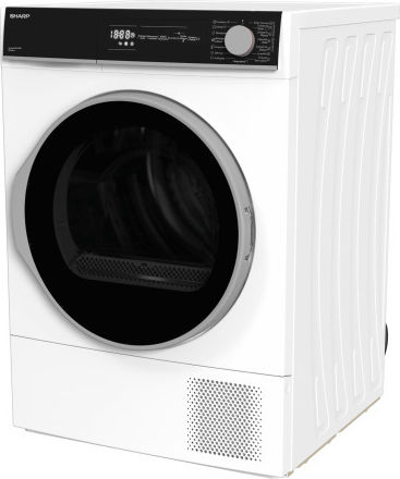Sharp KD-HHH8S8GW3 Στεγνωτήριο 8kg A+++ με Αντλία Θερμότητας