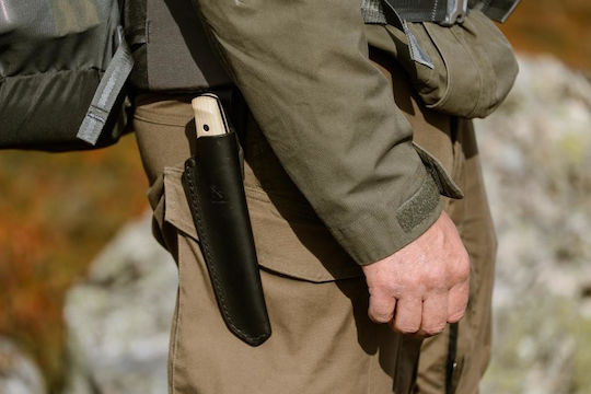 Morakniv Lok BlackBlade Cuțit Lemn Frasin în Husă Din Piele