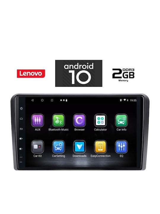 Lenovo X6884_GPS Ηχοσύστημα Αυτοκινήτου για Peugeot 308 2013> (Bluetooth/USB/AUX/WiFi/GPS) με Οθόνη Αφής 9"