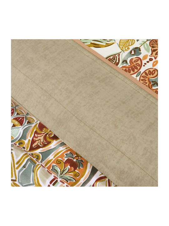 Das Home Sheet Sets Queen 235x260cm. 1672 Orange / Ochre 4pcs