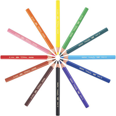 Bic Kids Evolution Triangle Colored Pencil Set