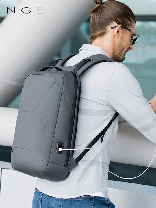 Bange Waterproof Laptop Backpack for 15.6" Laptop with USB Port in Gray Color 22188