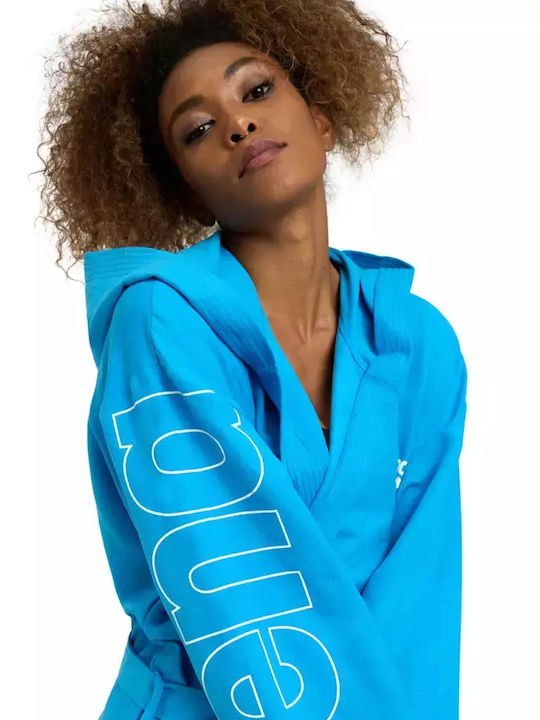 Arena Zeal Plus Swimming Bathrobe Blue 005308-401