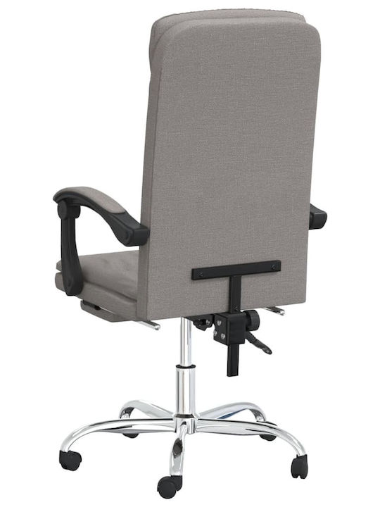 vidaXL Scaun De Birou Cu Înclinare Taupe