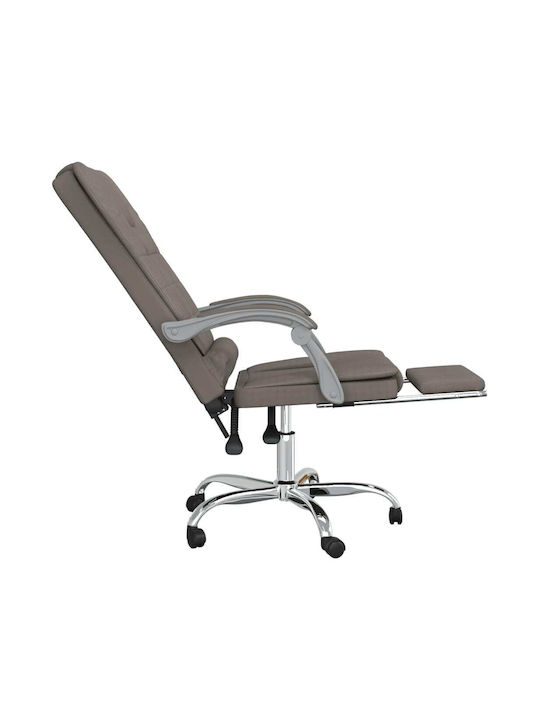 vidaXL Vdxl Scaun De Birou Cu Masaj Taupe