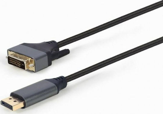 Cablexpert 1.8m DVI-D male to DisplayPort male Cable Black (CC-DPM-DVIM-6)