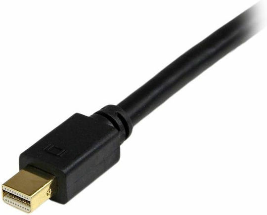 StarTech Cable DVI-D male - mini DisplayPort male 1.8m Μαύρο (MDP2DVIMM6B)