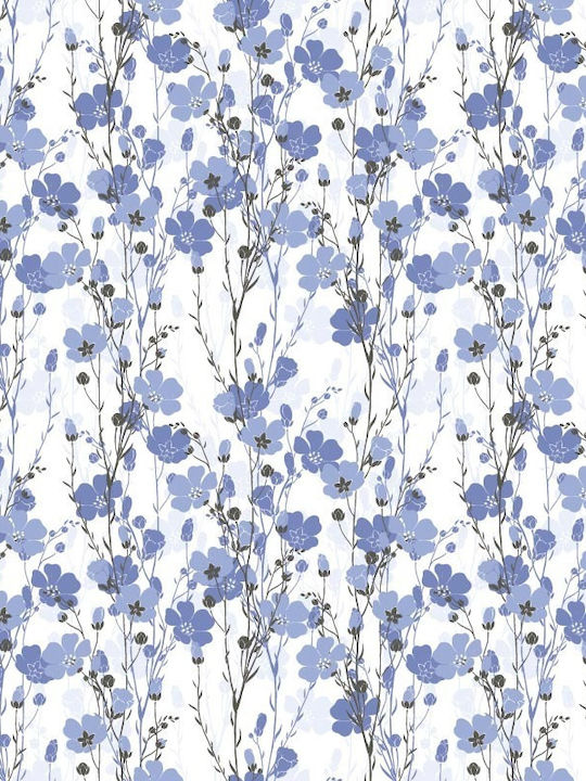 Wallpaper Blue L1000xW75cm