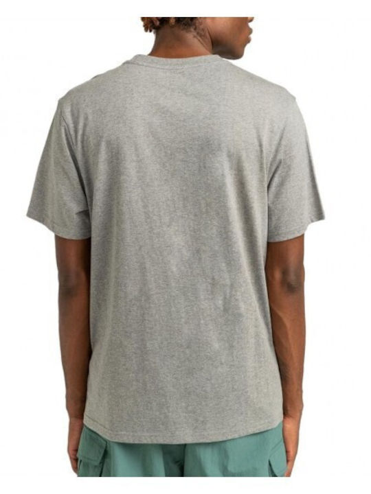 Element Basic Pocket Label Men's Short Sleeve T-shirt Gray