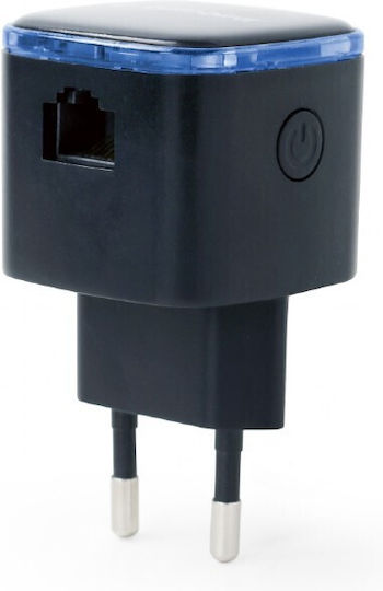 Gembird WNP-RP300-03 WiFi Extender Single Band (2.4GHz) 300Mbps Black