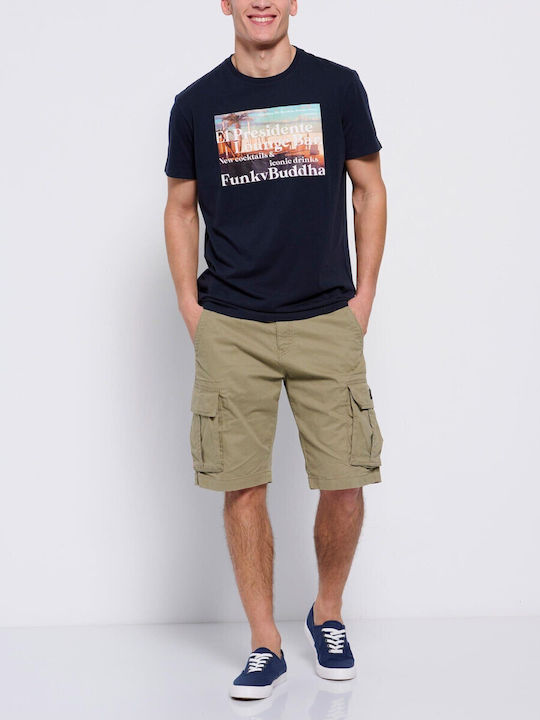 FBM007-00203 Men's Shorts Cargo Sand