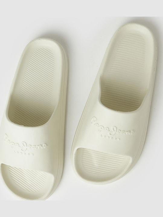 Men's Slides White