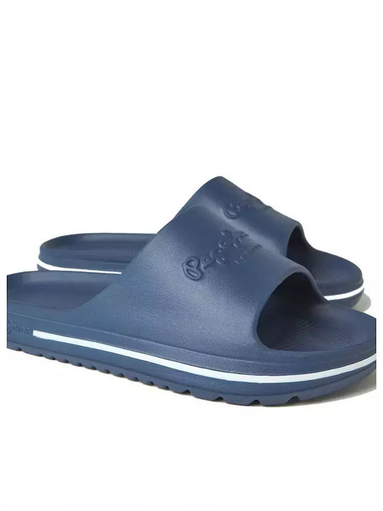 Pepe Jeans Ανδρικά Slides Μπλε