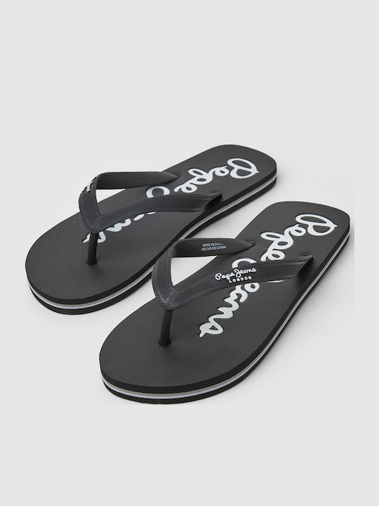 Bay Beach Men's Flip Flops Black