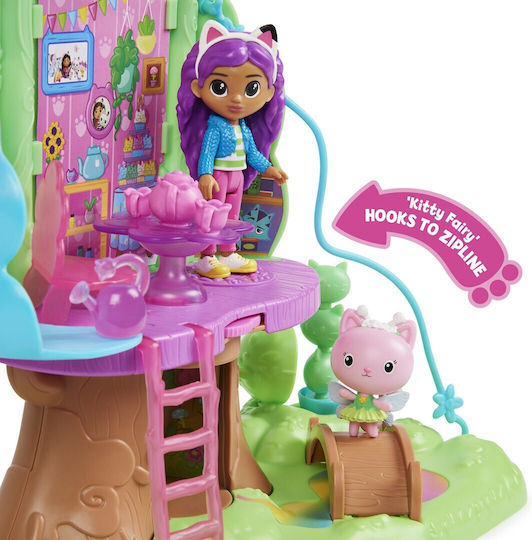 Spin Master Gabby's Dollhouse Kitty Fairy's Garden Treehouse
