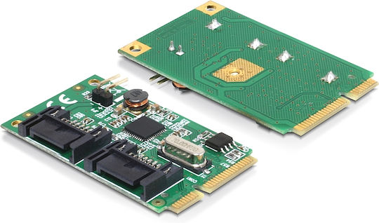 DeLock DeLock PCIe Controller Card with 2 SATA Ports