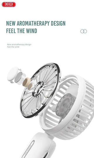 XO MF74 Fan Handheld USB Weiß