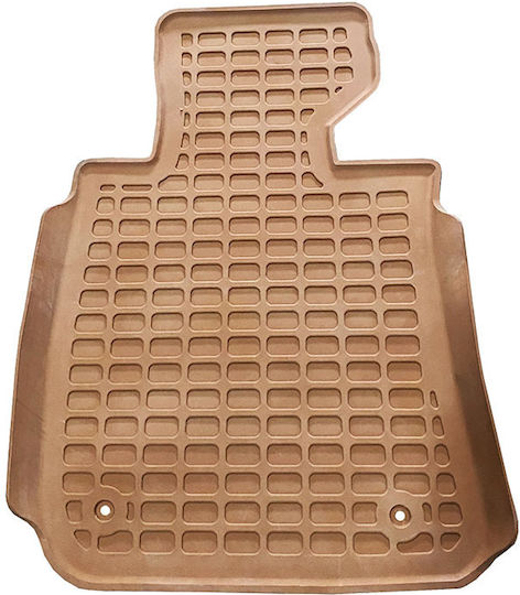 Set of Front and Rear Mats 4pcs Tray Type for BMW E87 2004-2011 Beige