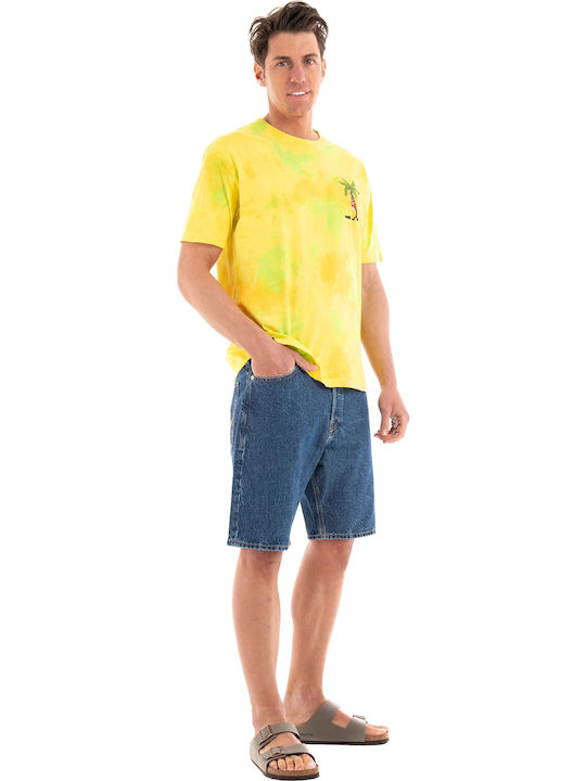 Artwork T-shirt Yellow
