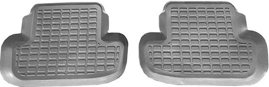 Set of Front and Rear Mats 4pcs Tray Type for Audi A5 2007-2015 Gray