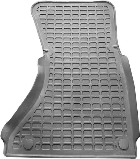 Set of Front and Rear Mats 4pcs Tray Type for Audi A5 2007-2015 Gray
