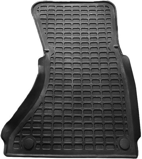Set of Front and Rear Mats 4pcs Tray Type for Audi A5 2007-2015 Black
