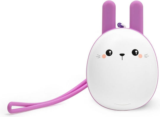 Legami Milano Be Free In-Ear Bluetooth Handsfree Kopfhörer mit Ladekoffer Bunny