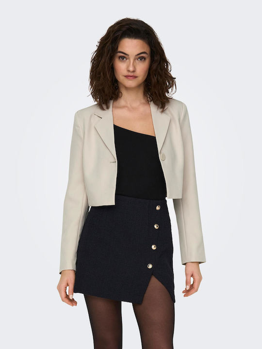 Only Short Women's Blazer Beige